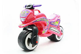 Мотоцикл-толокар «kinderway» 11-06 рожевий