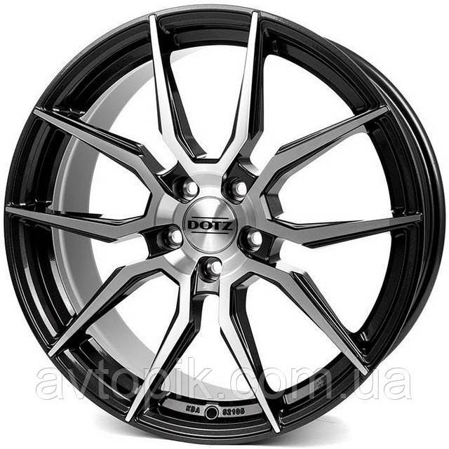 Литі диски Dotz Misano R18 W8 PCD5x112 ET40 DIA70.1 (gun metal polished)