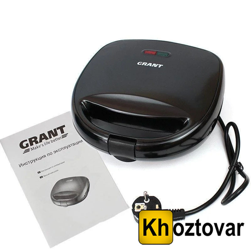Сендвічниця 3 в 1 Grant GT-777 800W