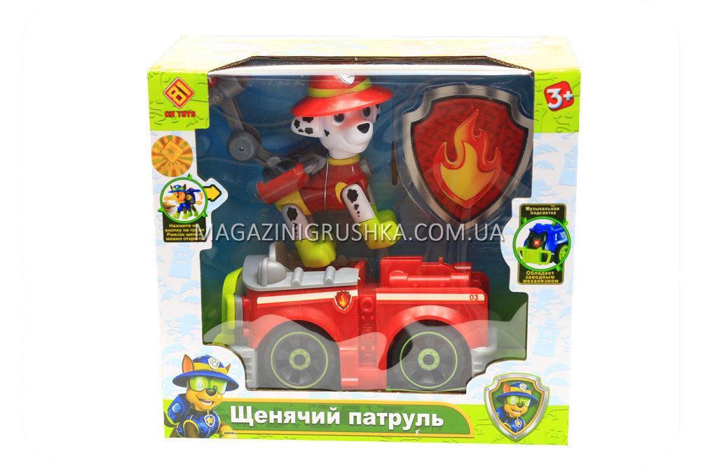 Набір «Щенячий патруль» Маршал (транспорт з фігуркою) CH-701, фото 1