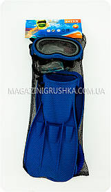 Набір для підводного плавання INTEX (ласти, маска і трубка) - 55952