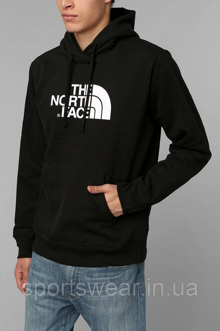 HOODIE THE NORTH FACE Толстовка Кофта з принтом Норт Фейс Кенгуру чорне Ноз Фейс Худі Ніс Фейс Літнє \Зимове