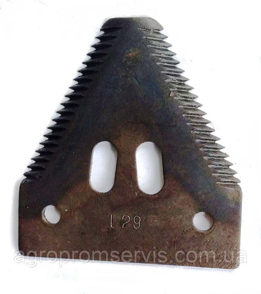 Сегмент косы шумахер с крупной насечкой отверстия 6 мм. - фото 1 - id-p1091329586