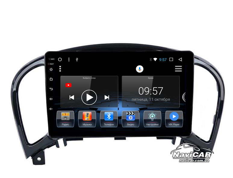 Штатна магнітола для Nissan Juke 2011-2017 на Android