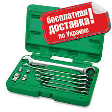 Набір ключів трещоточных Toptul GAAI1004 10 шт