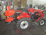 Роторна косарка для мототрактора КР-04, фото 3