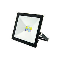 Прожектор світлодіодний без датчика руху чорний LED 20W 6400K Z-light ZL 4118