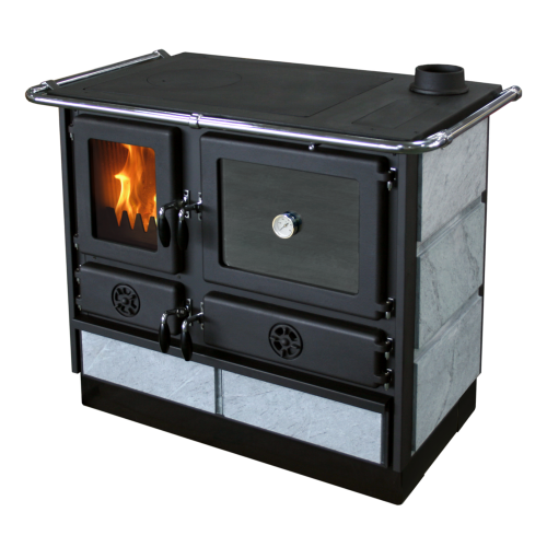 Кухонна піч з водяним контуром MBS THERMO MAGNUM 16 кВт (камен)