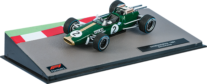 Formula 1 (Формула 1) Centauria (1:43) №23 - Brabham BT24 Денні Халм (1967)