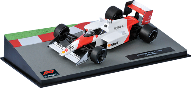 Formula 1 Auto Collection №1 - McLaren MP4/4 - Айртон Сенна (1988) | Коллекционная модель 1:43 | Centauria
