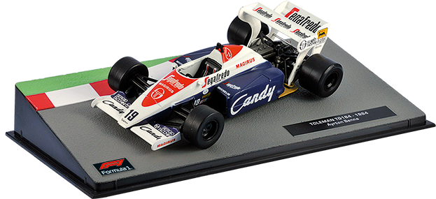 Formula 1 Auto Collection №6 - Toleman TG184 - Айртон Сенна (1984) | Колекційна модель 1:43 | Centauria