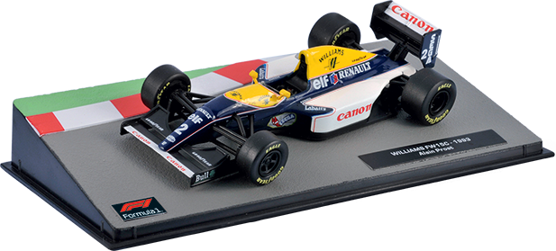 Formula 1 Auto Collection №4 - Williams FW15C - Ален Прост (1993) | Колекційна модель 1:43 | Centauria