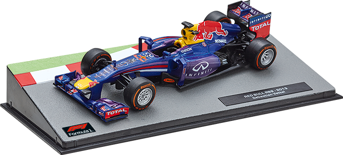 Formula 1 Auto Collection №8 - Red Bull RB9 - Себастьян Феттель (2013) | Колекційна модель 1:43 | Centauria