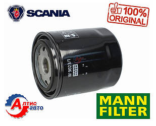 Масляний фільтр на SCANIA 3, 4 P,G,R,T серії 1768402 Mann-Filte для двигуна W9023/1