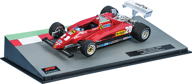 Колекційна Модель Formula 1 (Формула 1) Centauria (1:43) №15 Ferrari 126 C2 Маріо Андретті (1982)