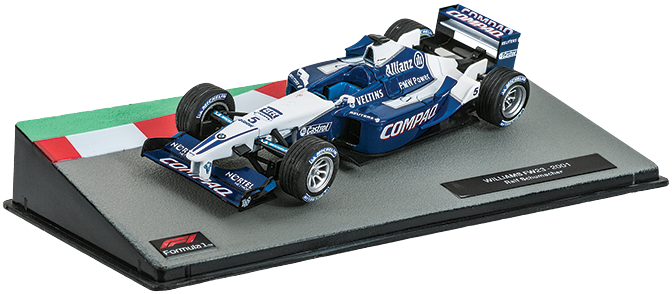 Formula 1 Auto Collection №20 - Williams FW23 - Ральф Шумахер (2001) | Колекційна модель 1:43 | Centauria