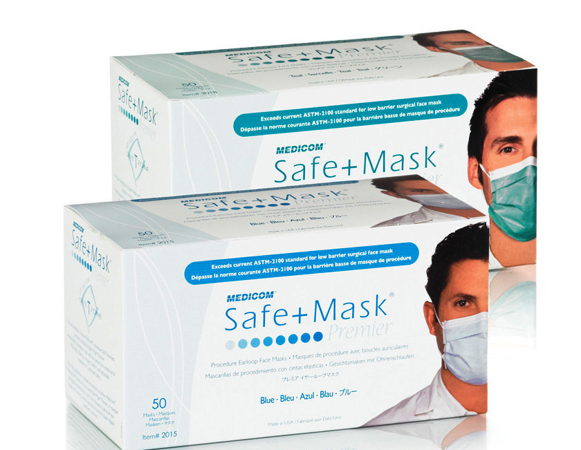Маски медичні Medicom Safe+Mask "Eсonomy", лавандова