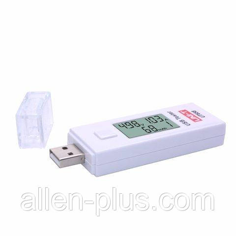 USB-тестер UNIT UT658 (10 комірок пам'яті по 9999 mAh)