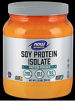 Протеин изолят соевый Now Foods Soy Protein Isolate 550 gram