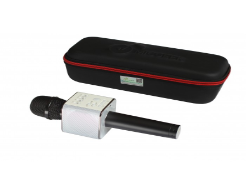 Караоке мікрофон Q9 Чорний в чохлі. Безпровідний, USB, MP3
