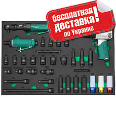 Набір пневматичного інструменту в ложементі 1/2" JONNESWAY JA-C231SV (31 предмет)