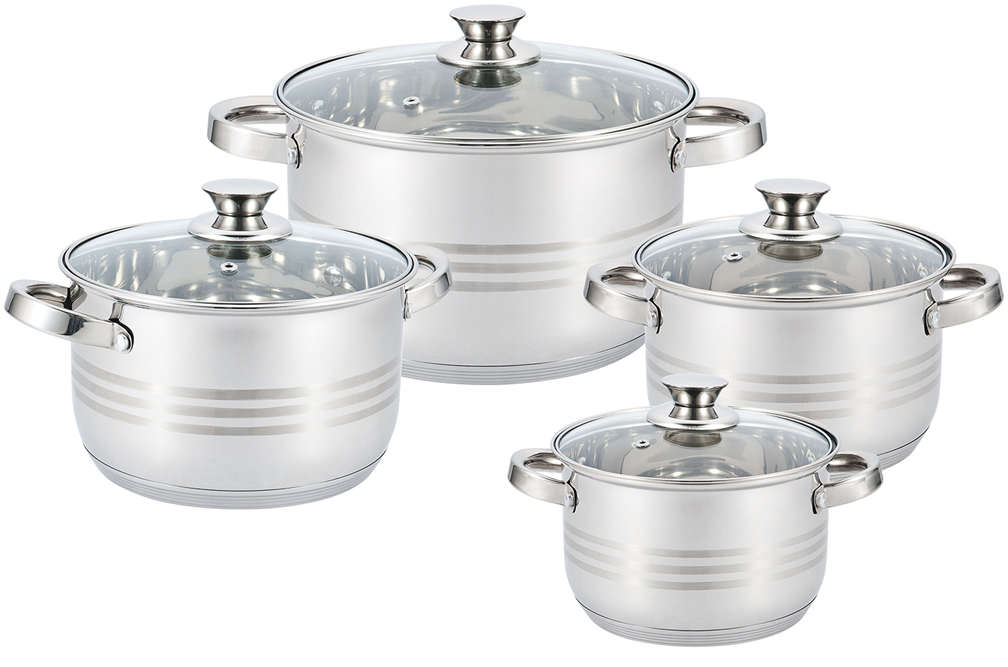 Набор посуды Rotex RC305-8L (Lamezia) (Ротекс)