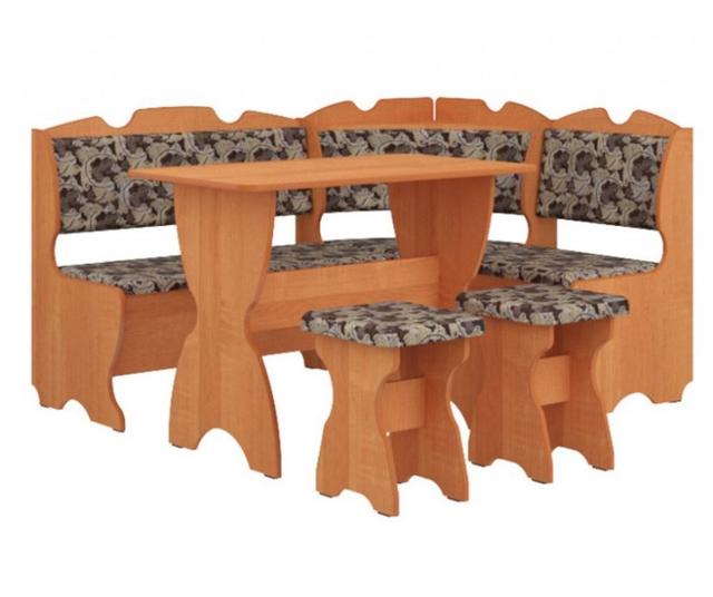 Уголок кухонный Комфорт ДСП Ольха+ткань