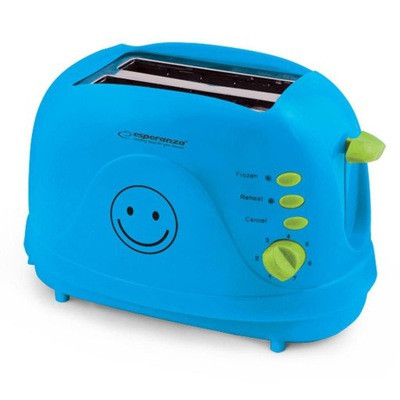 Тостер Esperanza EKT003 Smiley blue