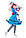 "Аліса в країні чудес" карнавальний костюм для дівчинки, фото 3