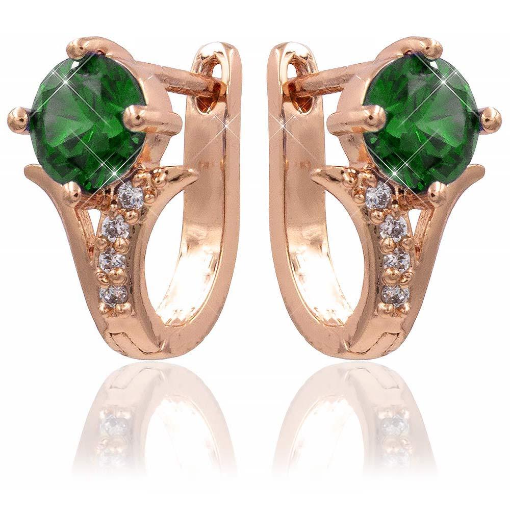 Сережки Xuping 1,4 см (Медичне золото) 724373(3)