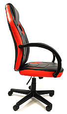 Крісло офісне комп'ютерній ютерне 7F RACER EVO, червоне, фото 3