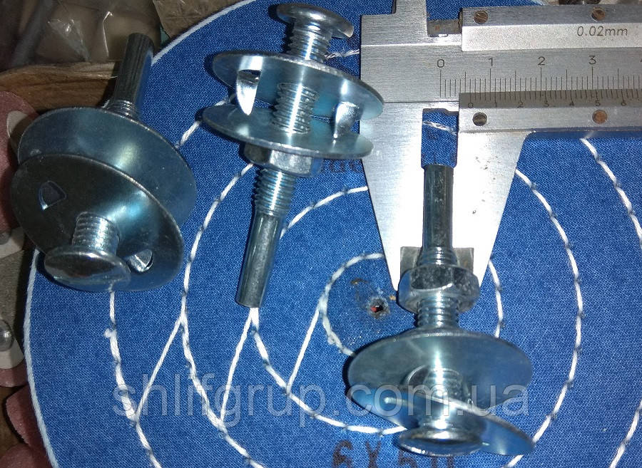 Перехідник-болт під затискач пінистого абразиву - фото 1 - id-p1091466587