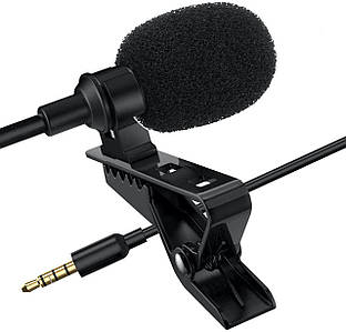 Петличний мікрофон для смартофона Xiaomi Mi, iPhone, Samsung, Sony.