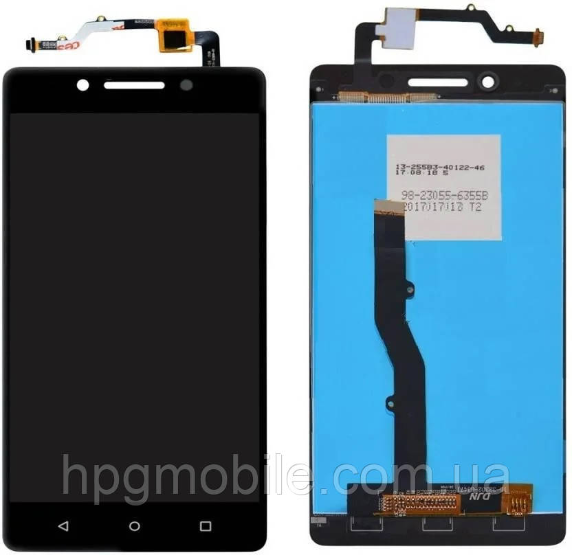 Дисплей для Lenovo K8 Note, модуль в сборе (экран и сенсор), оригинал Черный, фото 1