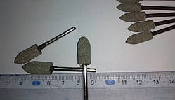 Полірувальна насадка 10 мм конічна вулканітова головка