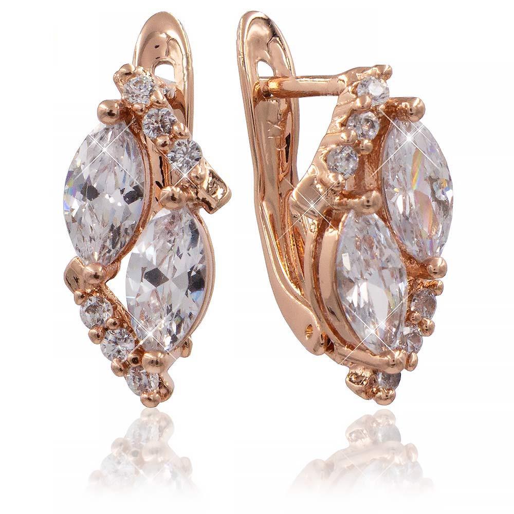 Сережки Xuping 1,5 см (Медичне золото) 824432