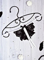 Стринги кружевные с вырезом Черно-белые. Размеры от XS до XXL