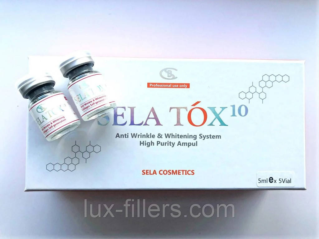 Мезопропарат Sela Tox 5ml Альтернатива ботоксу