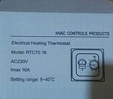 Терморегулятор для електрообогрівачів RTC70.16 16 A. 3,5 кВт., фото 5