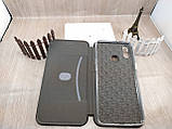 Чорний магнітний чохол-книжка для Samsung Galaxy A10s (2019) A107 з візитницею, фото 4