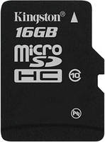 Картка пам'яті Kingston microSDHC 16 GB Class 10 no adapter