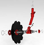 Борона причіпна БП-2,4 з переднім подрібнювачем, фото 5