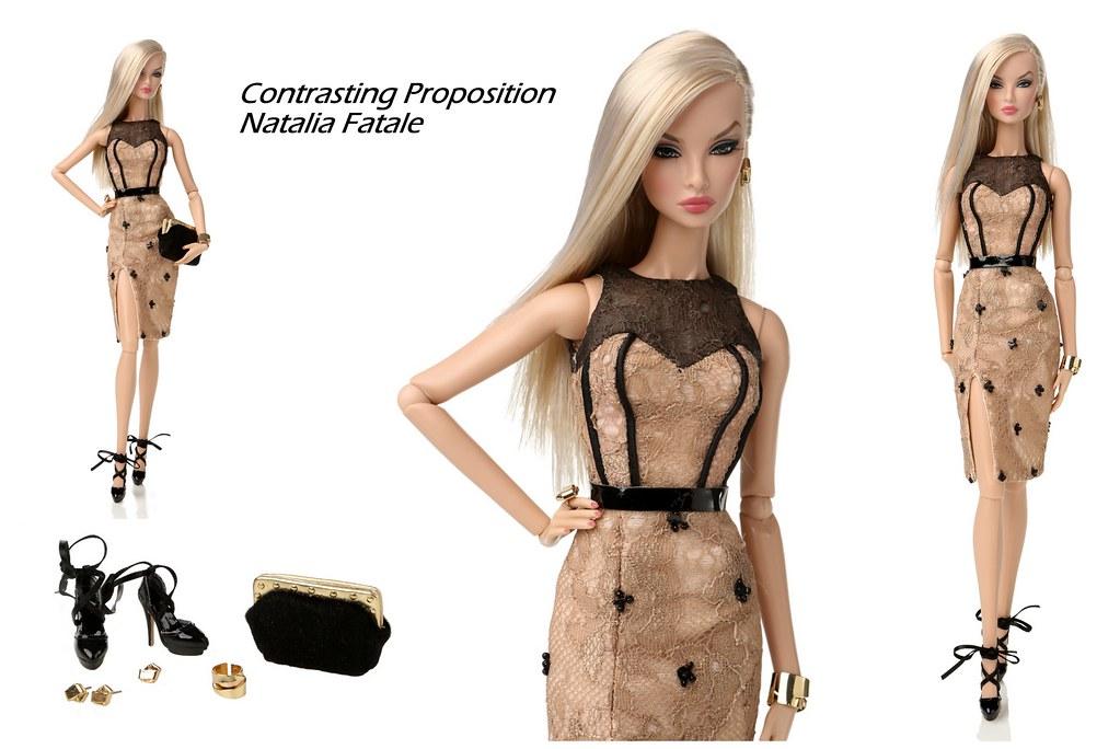 Коллекционная кукла Integrity Toys Fashion Royalty Contrasting Proposition Natalia Fatale - фото 5 - id-p1091556509