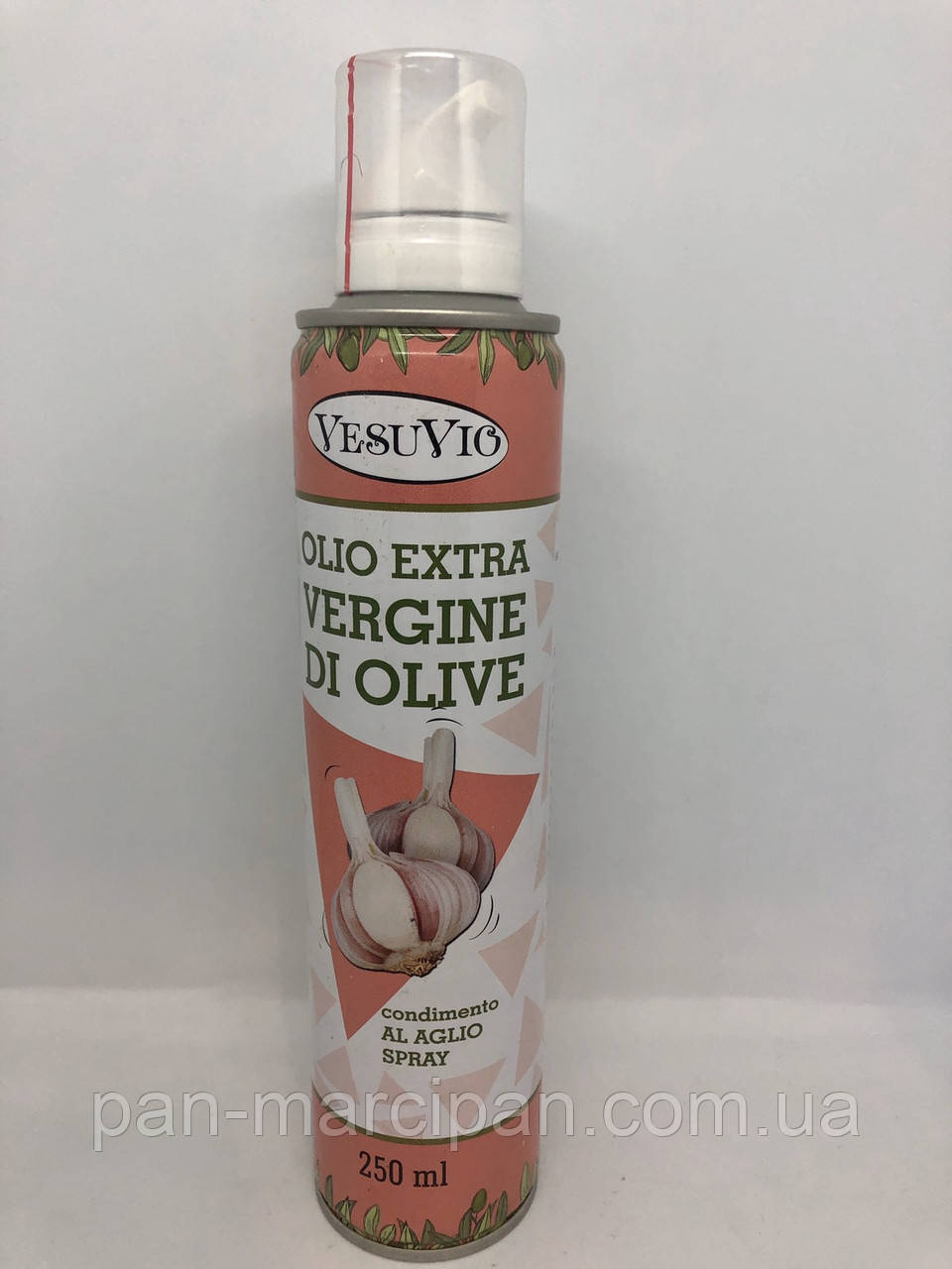 Аерозольна оливкова олія Vesuvio з часником 250ml, фото 1