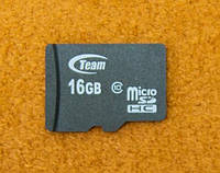 Карта памяти Team microSD HC 16 Gb