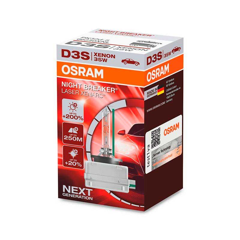 Штатна ксенонова лампа з цоколем D3S OSRAM XENARC NIGHT BREAKER LASER + 200% 66340XNN ОРИГІНАЛ