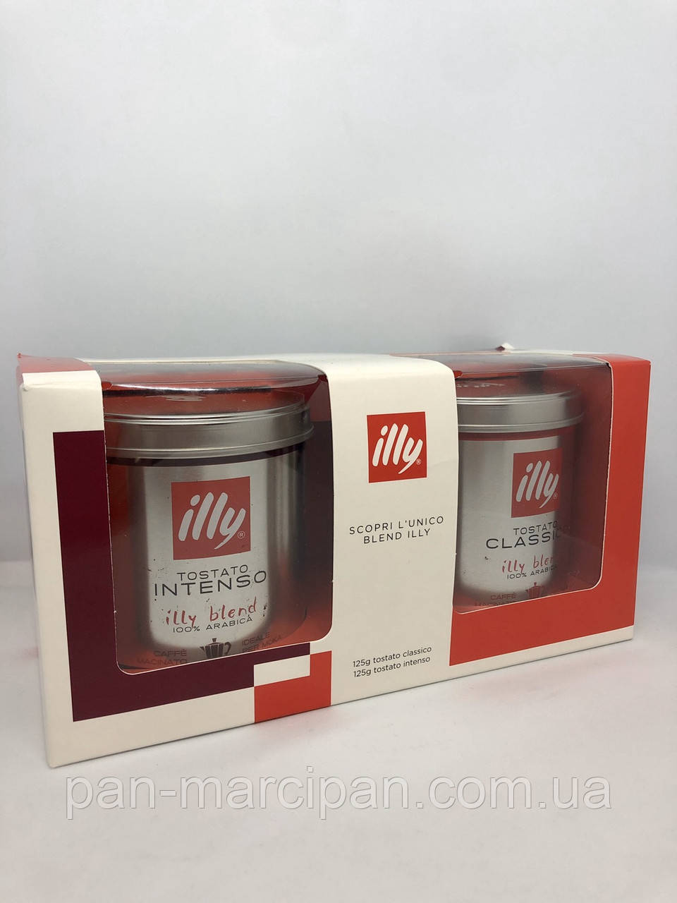 Набір кави Illy Scopri l unico blend illy (125г tostato classico, 125г tostato intenso), фото 1