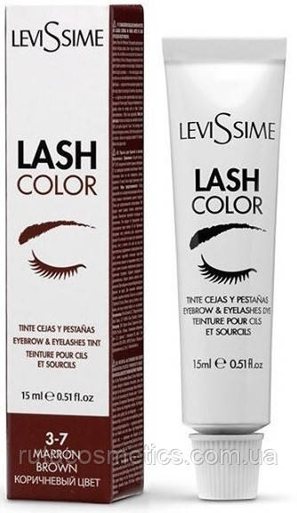 LeviSsime Краска для бровей и ресниц LEVISSIME LASH COLOR by NIRVEL 3-7 brown (коричневый) - фото 1 - id-p584233606