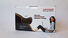 Масажна подушка Massage Pillow з інфрачервоним підігрівом Для Шиї Спини Ніг, фото 6