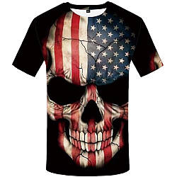 Чоловіча футболка American skull  XL,  3XL